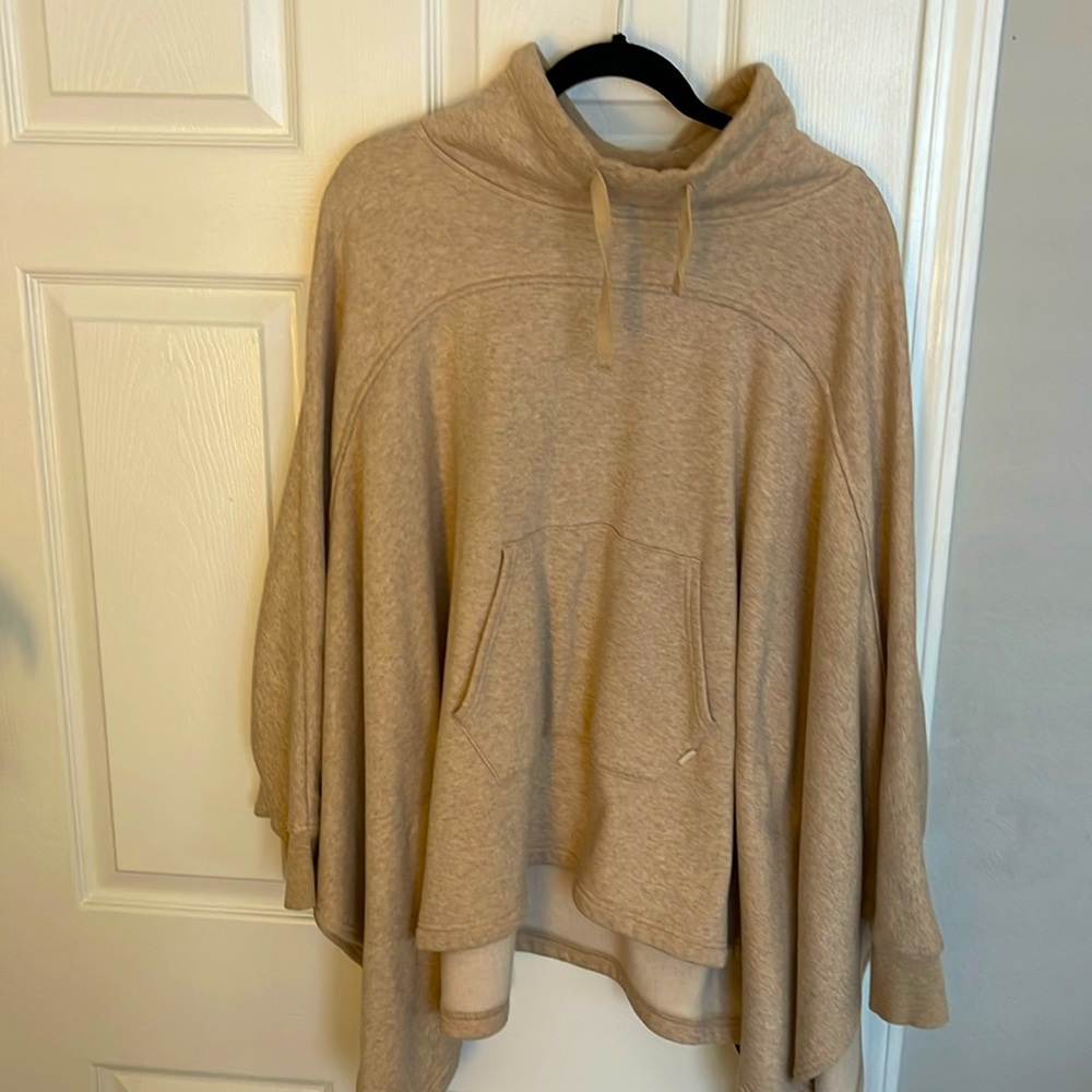 Ugg fleece-lined poncho